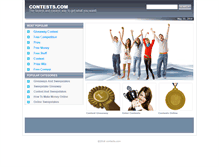 Tablet Screenshot of contests.com
